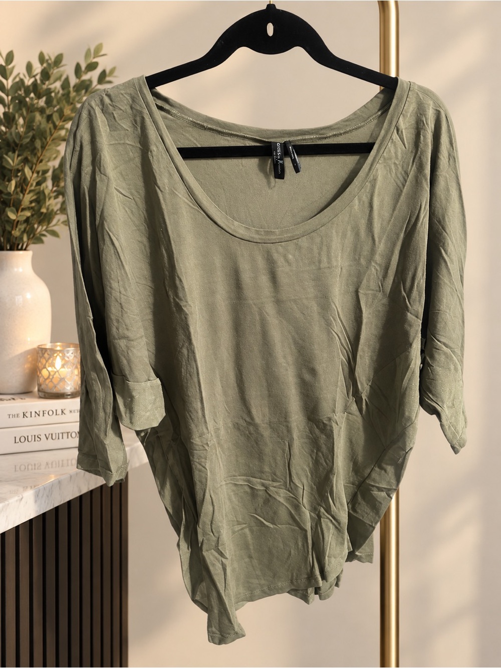 Guess by Marciano Green Long Sleeve Tunic
